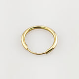 Gold Creole schlicht um 2000