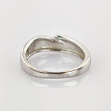 Silberring mit Diamant modern