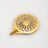 Goldanhänger Sternzeichen Schütze im Stil der 1970er Jahre